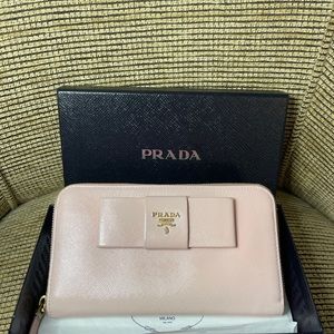 Prada Vala Long Wallet